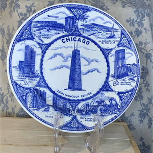 Chicago 9" Vintage Collector’s Plate